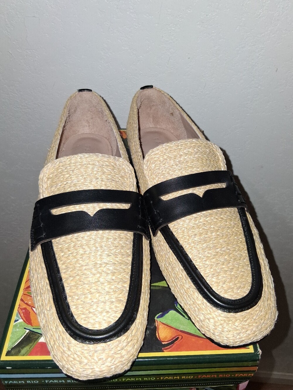 FARM RIO Raffia Loafers - Picture 8 of 9